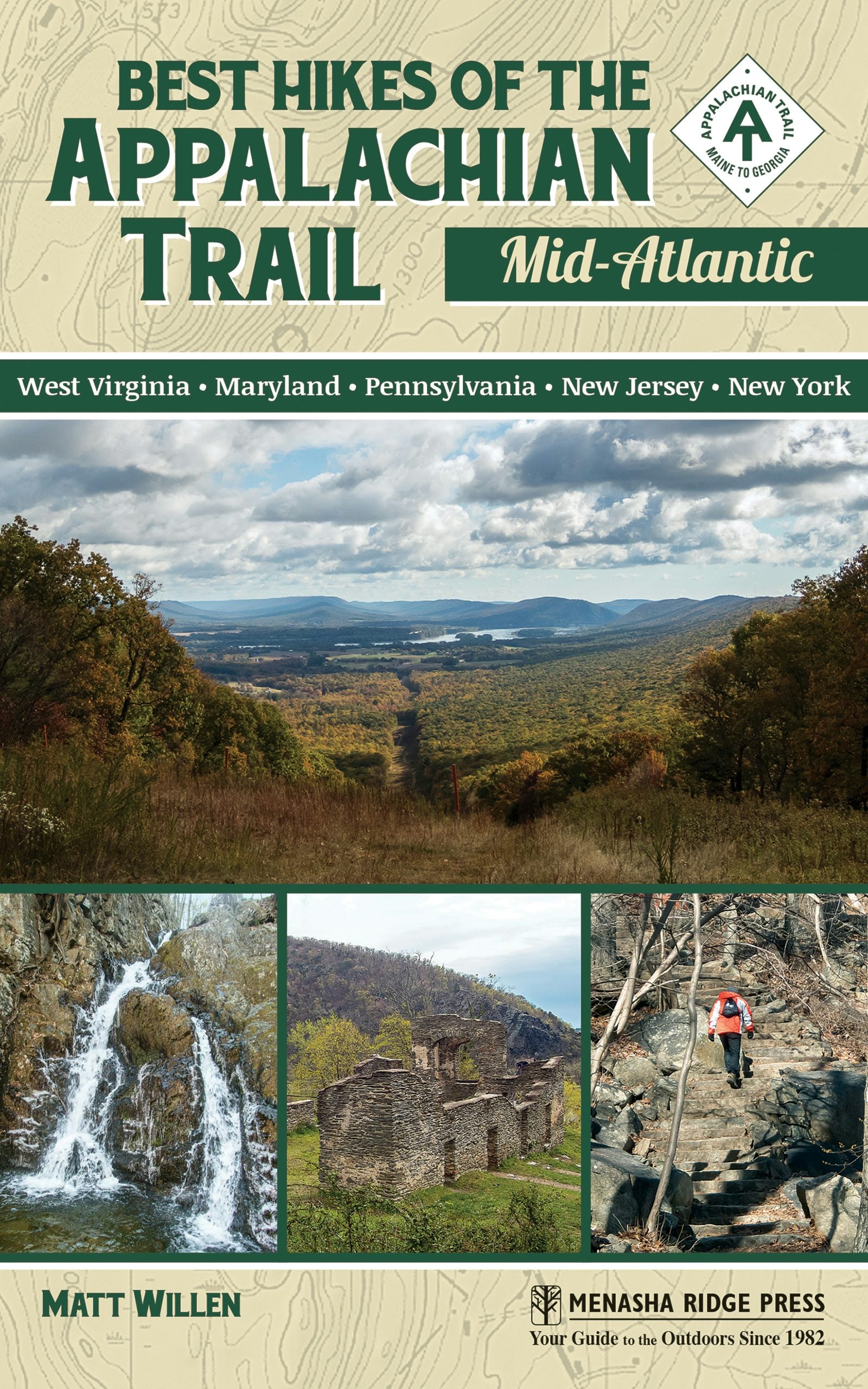 Book cover image for Best Hikes of the Appalachian Trail: Mid-Atlantic ISBN: 9781634041799